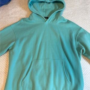 Teal Pullover Hoodie